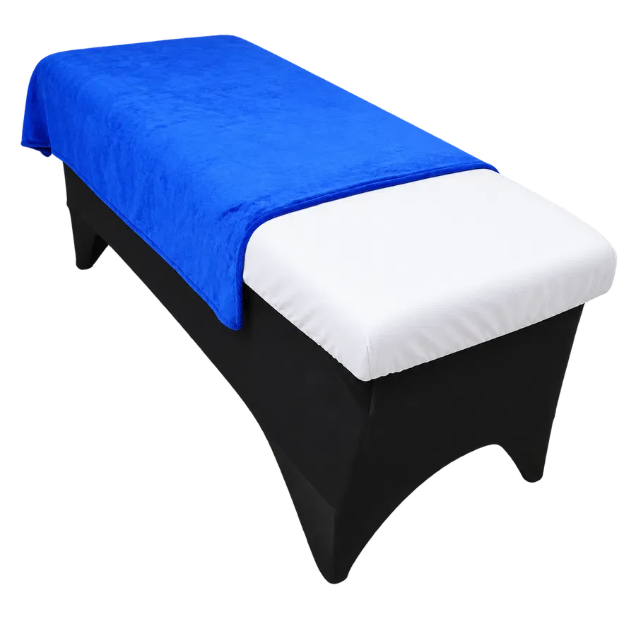 Juego Textil para Camilla Azul y Blanco